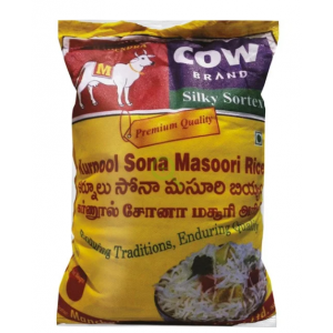 SONA MASOORI RICE 20KG - COW